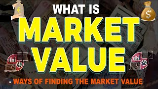 What is Market Value  Ways of finding the Market Value  market value of shares [upl. by Schiff464]