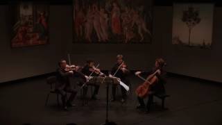 The Quatuor Ebène plays Beethoven Op 131 [upl. by Atolrac]