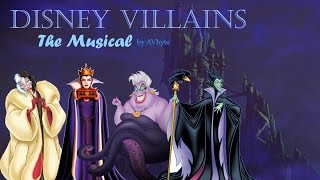 Disney Villains The Musical fan made music video AVbyte [upl. by Veal]