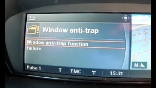 BMW E6061 5 SERIES POWER WINDOW ANTITRAP FUNCTION INITIALIZERESET  HOW TO INITIALIZE ONE TOUCH [upl. by Teeter36]