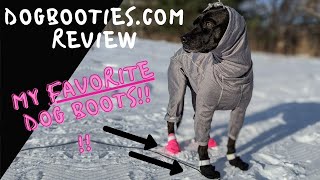 Dog Booties Review These are my favorite dog boots [upl. by Sharity]