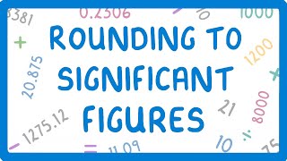 How to Round Numbers to Significant Figures 20 [upl. by Chicoine350]