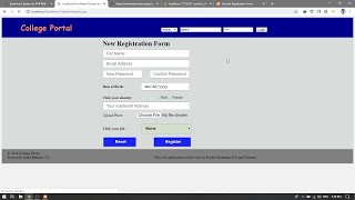 ENROLLMENT SYSTEM IN PHP  Source Code amp Projects [upl. by Behm812]