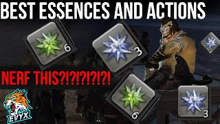 BEST LOST ACTIONS AND ESSENCES COMBOS Grind FAST [upl. by Ernaline]