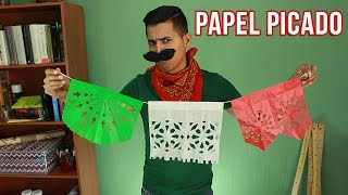 El Mejor Papel Picado  Instrucciones descargables  Fiestas Mexicanas [upl. by Lemay]