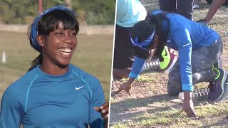 ShellyAnn FraserPryce Training Perfecting The Start [upl. by Ferdinanda]