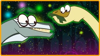 Plesiosaurus  Learn Dinosaur Facts  Dinosaur Cartoons for Children  Im A Dinosaur [upl. by Prior]