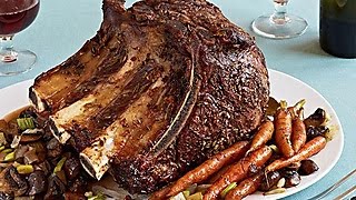 Annes Holiday Standing Rib Roast  Food Network [upl. by Anirbak]