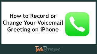 How to Record or Change Your Voicemail Greeting on iPhone [upl. by Airotna404]