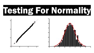 Testing For Normality  Clearly Explained [upl. by Ulric781]