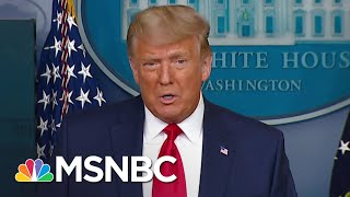 Trump Touts Stock Market Numbers After Dow Hits 30000 Amid Vaccine Transition News  MSNBC [upl. by Corwun107]