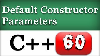 Default Class Constructor Parameters  C OOPS Video Tutorial [upl. by Scrivens772]