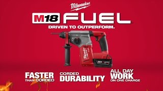 Milwaukee® M18 FUEL™ Rotary Hammers [upl. by Gnilsia]