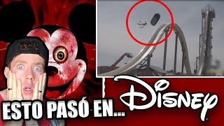 15 COSAS ATERRADORAS ocurridas en los PARQUES DE DISNEY real [upl. by Ilaire]