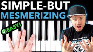 SimpleButMesmerizing Piano Pattern PERFECT For Beginners [upl. by Milissa]