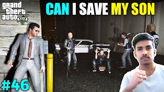 MY SONS FIGHT WITH THE LOST GANG  GTA V GAMEPLAY 46 [upl. by Atirihs]