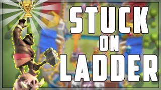 STUCK ON LADDER  5 Reasons Why You Cant Gain Trophies in Clash Royale [upl. by Eedoj]