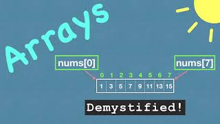 Introduction to Arrays  Beginners tutorial [upl. by Ilek]