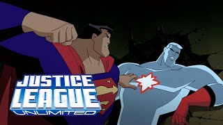 Captain Atom vs Superman  Justice League Unlimited [upl. by Mutua953]