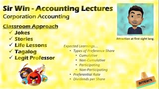 Lecture 14 Dividends on Preference Share Corporation Accounting [upl. by Corrine8]