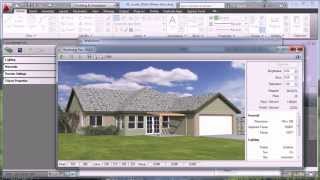 Rendering with AutoCAD [upl. by Prebo371]