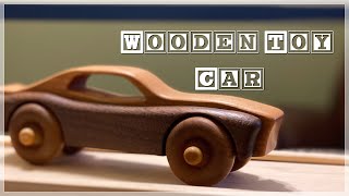 Making a Wooden Toy Car [upl. by Cynthie]