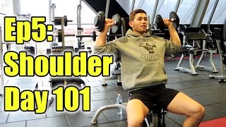 Gym Workouts for Beginners 5 Shoulder Day [upl. by Analram]