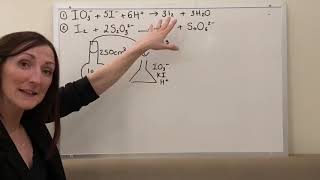 ALevel Chemistry Sodium Thiosulfate and Iodine Titrations [upl. by Azeel350]