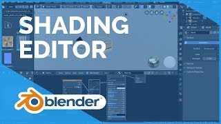 Shading Editor  Blender 280 Fundamentals [upl. by Jara685]