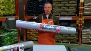 EasyMat Tile and Stone Underlayment for Pros  The Home Depot [upl. by Cone]