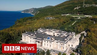 Vladimir Putin Russian palace in Navalny video not mine  BBC News [upl. by Vivienne408]