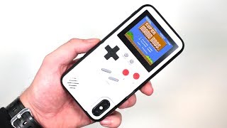 Meet The Gameboy iPhone Case That Plays Super Mario [upl. by Itsa]