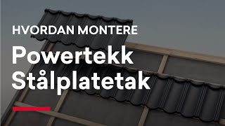 Hvordan montere Powertekk [upl. by Ocko]