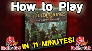 How to Play The Lord of the Rings Journeys in Middleearth [upl. by Ortiz]