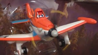 Racer Dusty Planes Fire amp Rescue Mattel Planes 2015 Review [upl. by Debee]