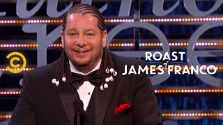 Roast of James Franco  Jeff Ross Research Project  Uncensored [upl. by Nairret]