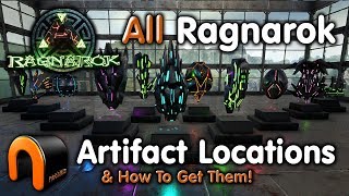 ARK  ALL RAGNAROK ARTIFACT LOCATIONS amp How To Get Them [upl. by Haidabez]