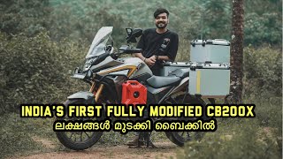 India’s Fully Modified CB200x ബൈക്ക് ലക്ഷങ്ങൾ മുടക്കി പണിതു  WWS [upl. by Aihtekal]