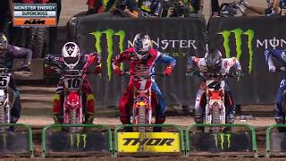 2017 Monster Energy Supercross Finals 450SX Main in Las Vegas NV [upl. by Mauceri]