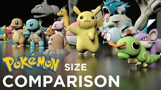 POKEMON 3D Comparison [upl. by Riker]