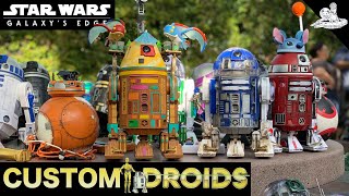 INSANE Custom Droids from Star Wars Galaxy’s Edge [upl. by Acisej]