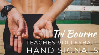 Beach Volleyball Hand Signals Explained By A Pro [upl. by Gare]