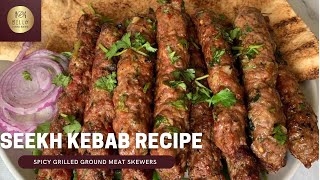 Lamb Seekh Kabab Recipe Restaurant style Seekh Kabab Recipe Lamb Kebab Recipe  Mutton Seekh Kabab [upl. by Iht]