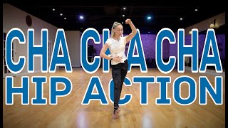 Hip Action in Cha Cha Cha  Follow Along Tutorial [upl. by Htaeh]