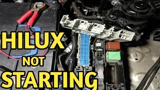 Toyota Hilux Crank No Start [upl. by Orbadiah]