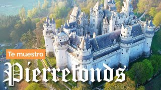 El castillo cerca de PARIS  PIERREFONDS  FRANCIA 4k [upl. by Anaibaf456]