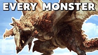 Every Monster In Monster Hunter World in 13 minutes  The Leaderboard [upl. by Herv]