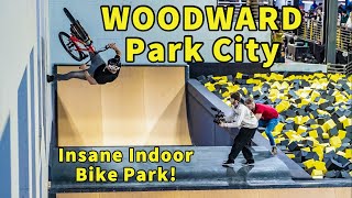 Riding Woodwards Insane Indoor Bike Park with Semenuk and Friends [upl. by Marrin]