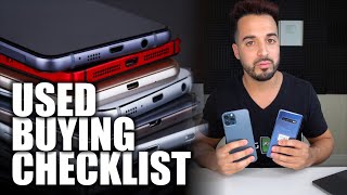 MUST DO Checklist Before Buying Used Phones [upl. by Nealy870]