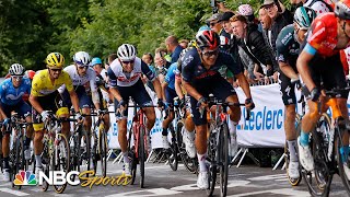 Tour de France 2021 Stage 2 extended highlights  Cycling on NBC Sports [upl. by Aicaca507]